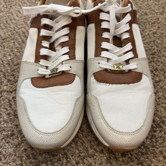Ambitious Men's Slow Lace-Up Sneaker Leather Neutral EU Size 42 EUC - Picture 6 of 14